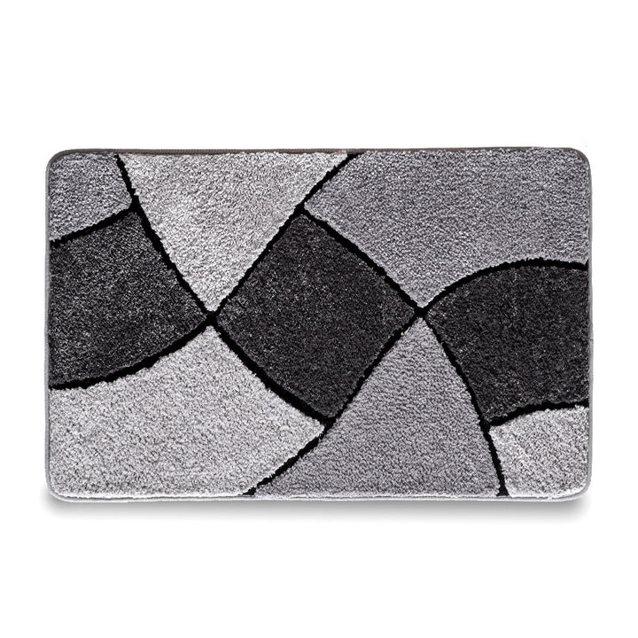 Geometric Pattern Bathroom Mat Kalsten
