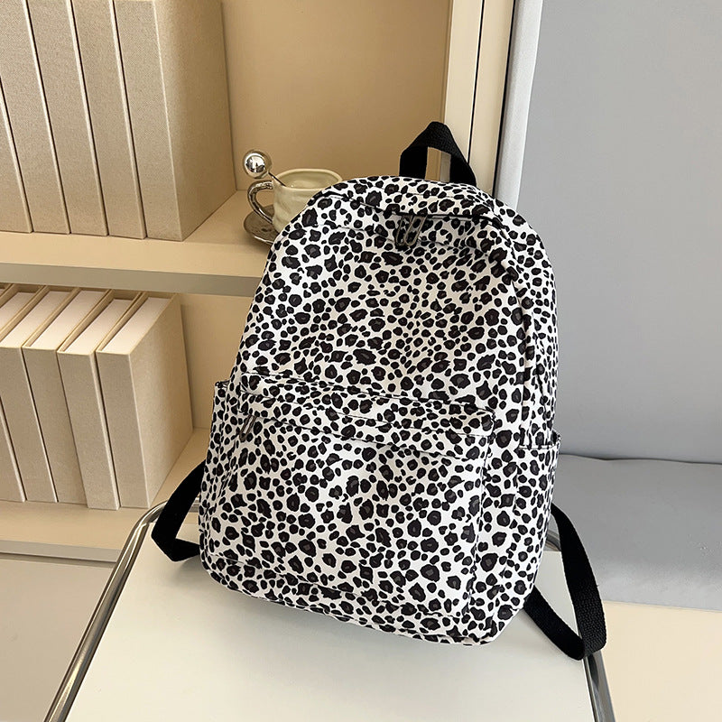 Stylish Backpack in Leopard Print Kalsten