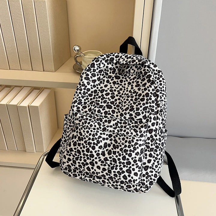 Stylish Backpack in Leopard Print Kalsten