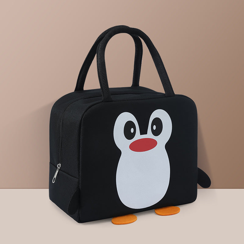 Penguin-Themed Insulated Lunch Bag