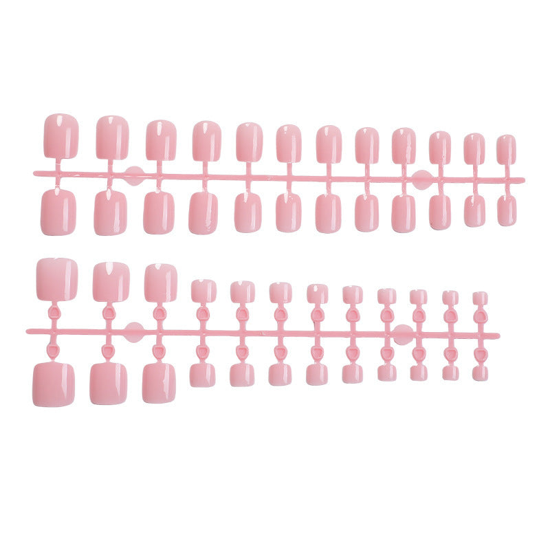 Artificial nail set with elegant finish and caring properties Kalsten