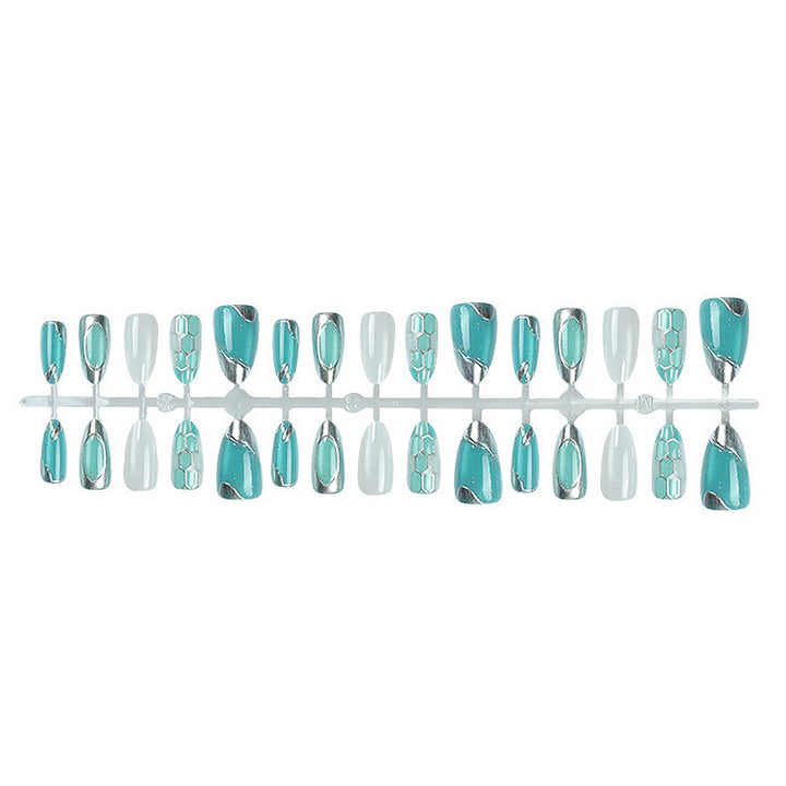 Decorative Gel Press-On Nail Set Kalsten
