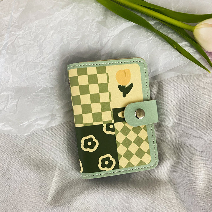 Floral Print Zippered Cardholder Kalsten