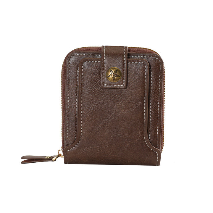 Bi-Fold Zip Wallet with Card Slots Kalsten