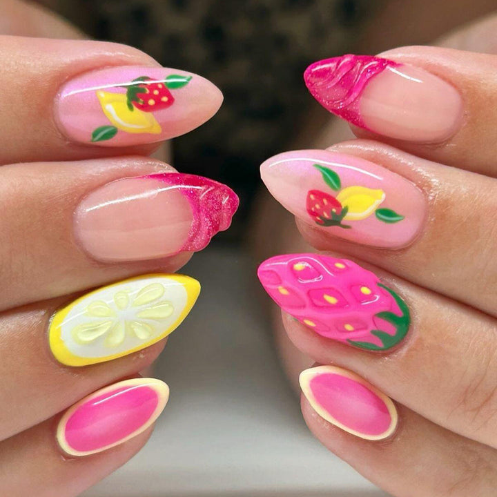 Creative Art Nails with Cheerful Fruit Design Kalsten