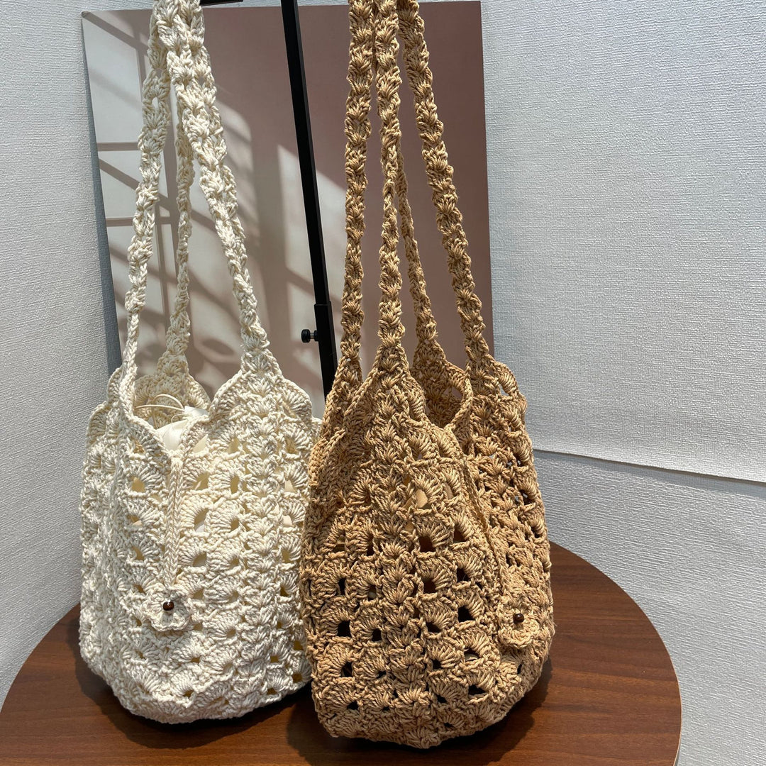 Hand-knotted Macrame Tote Kalsten