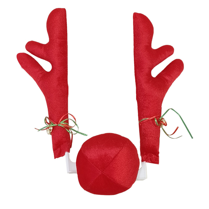 Funny Christmas Reindeer Antlers with Ball