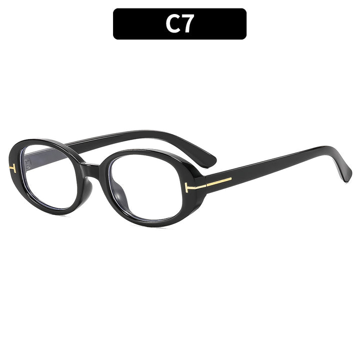 Vintage Oval Cat-Eye Sunglasses