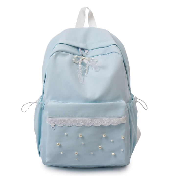 Backpack with elegant pearl applications and intricate design Kalsten
