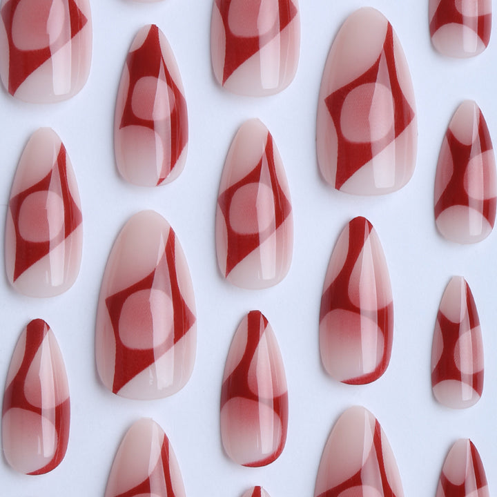 Artificial Stiletto Fingernails with Elegant Design Kalsten