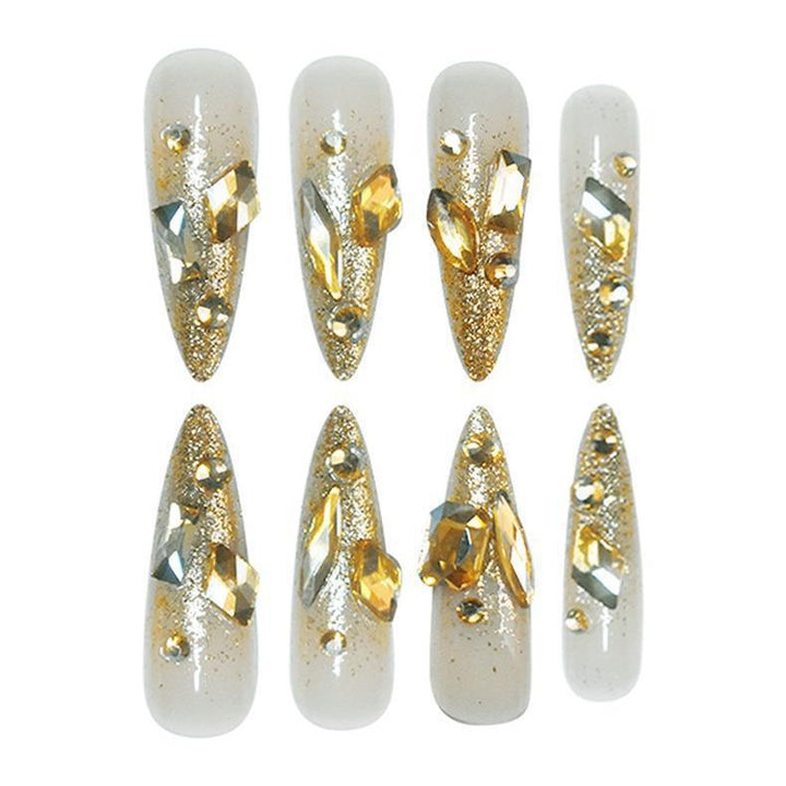 Glamorous Stiletto Press-On Nail Extensions Kalsten