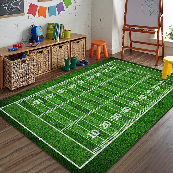 Sports-Themed Area Rug