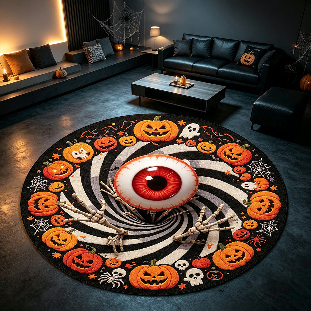 Halloween Themed Area Rug for Home Decor