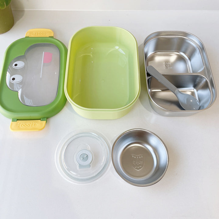Playful Multi-Compartment Bento Lunch Box