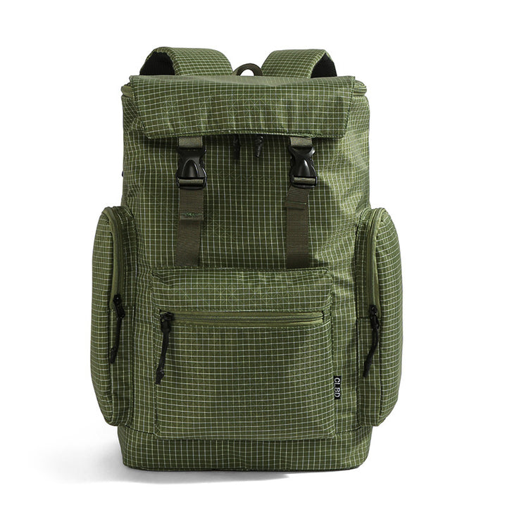 Versatile Multi-Functional Grid Pattern Backpack Kalsten