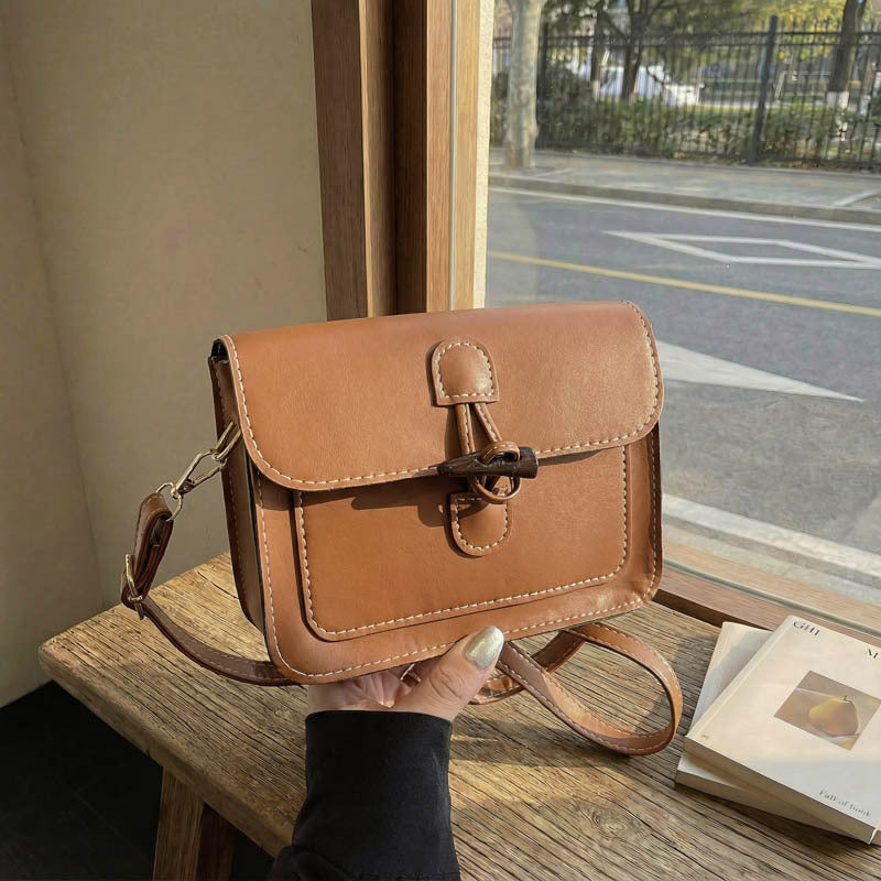WoStructured Leather Crossbody Bag Kalsten