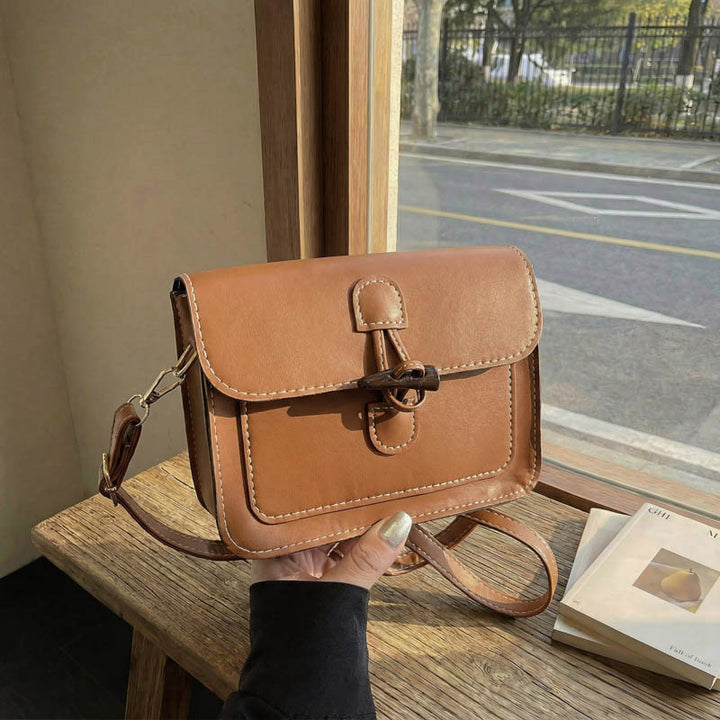 WoStructured Leather Crossbody Bag Kalsten