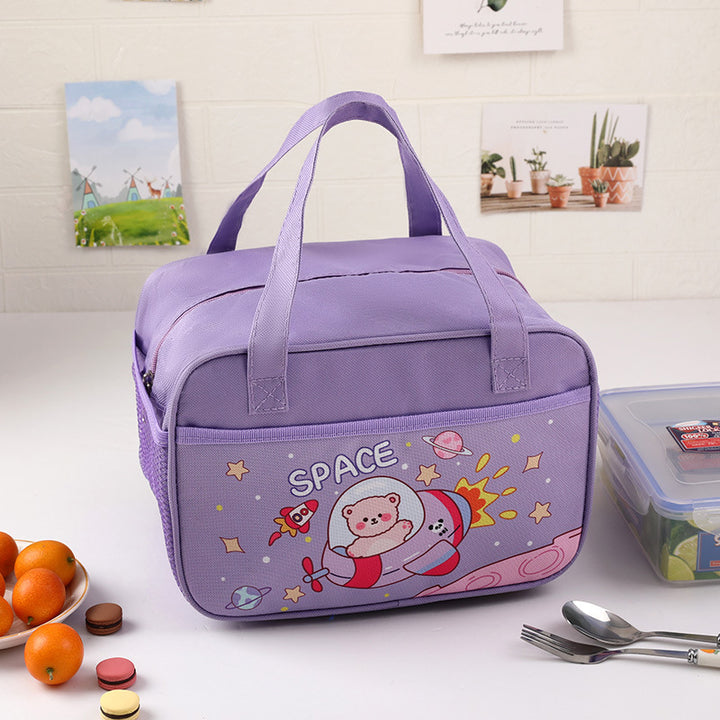 Cute Bear-Themed Insulated Lunch Bag Kalsten