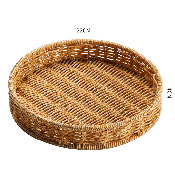 Handcrafted Wicker Storage Basket Kalsten
