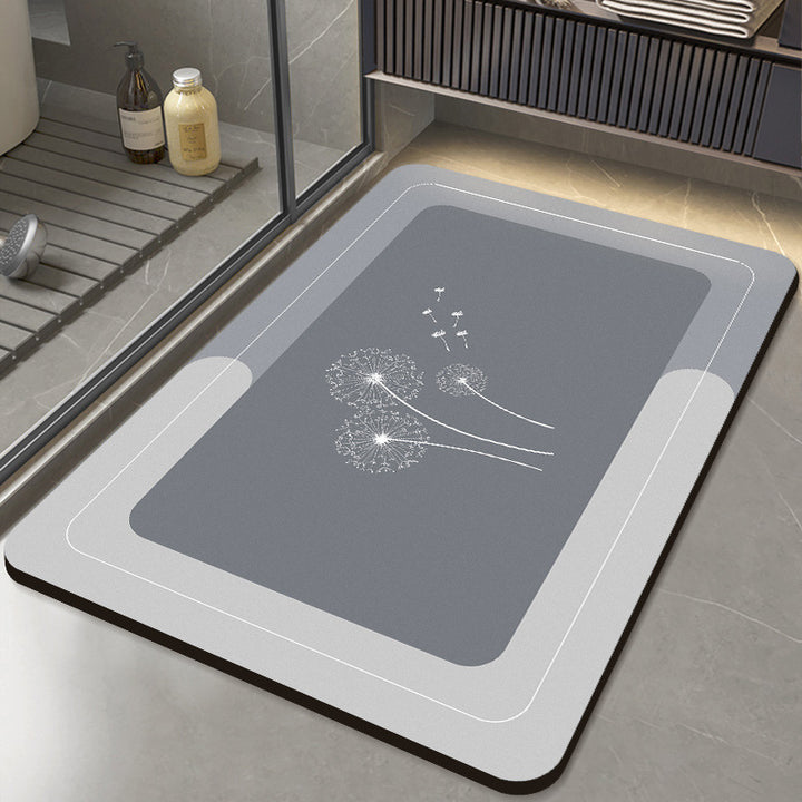 Contemporary Decorative Bath Mat Kalsten
