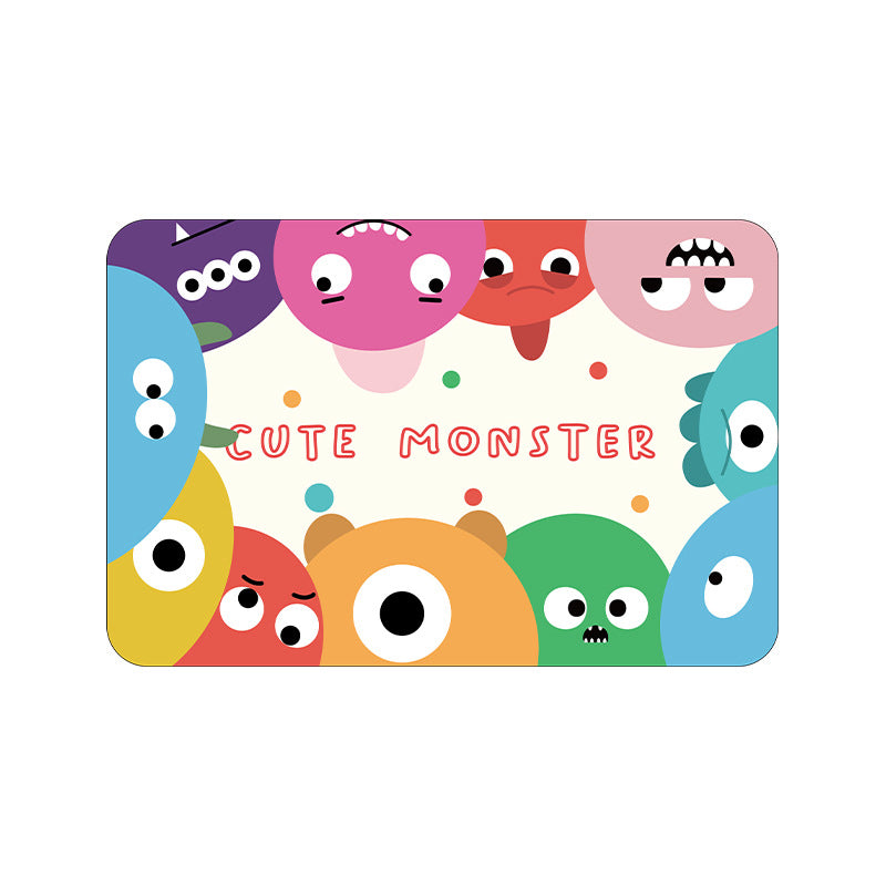 Playful Cartoon-Themed Area Mat