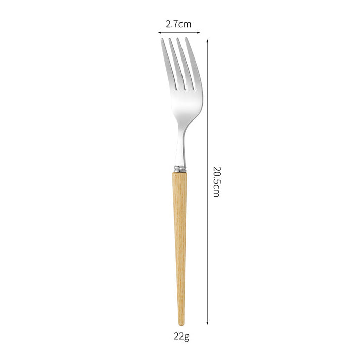 Professional and ergonomic bread knife with wooden handle Kalsten