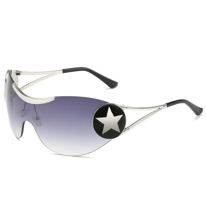 Futuristic Visor Shield Sunglasses Kalsten