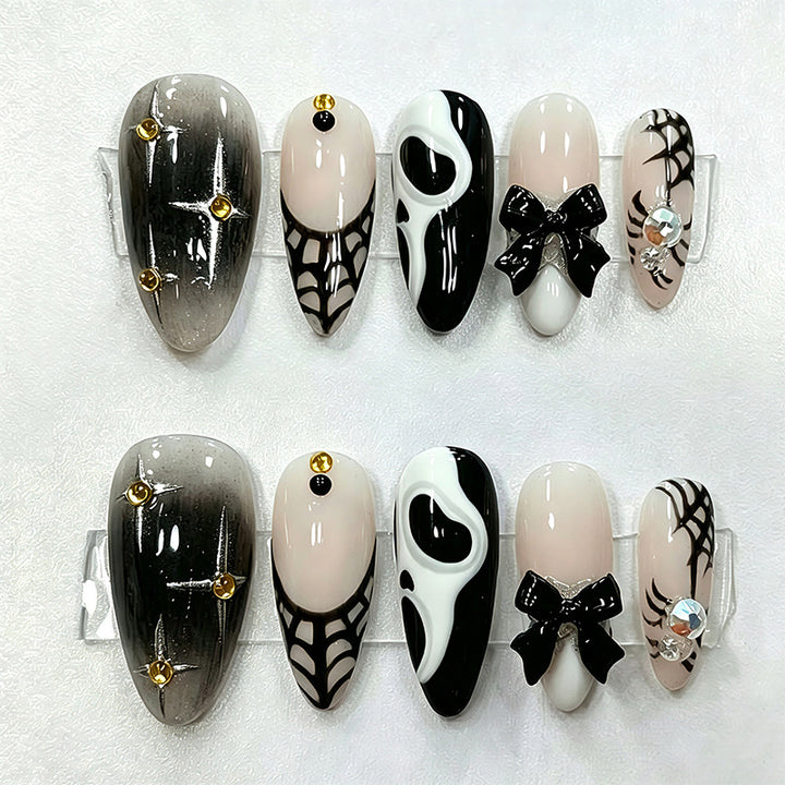 Halloween-style artificial nails Kalsten