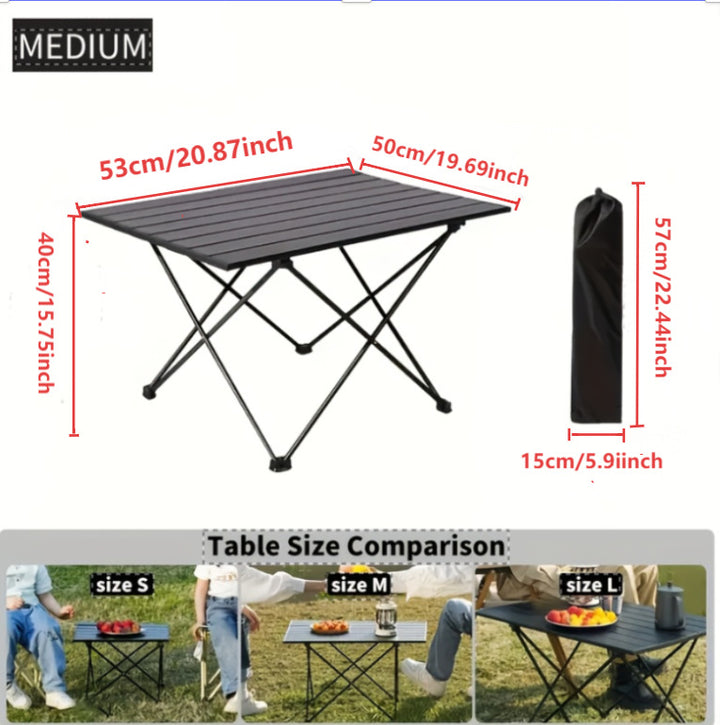 Ladies Lightweight Camping Folding Table Kalsten