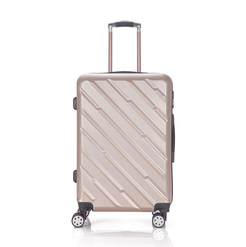 Unisex Durable Textured Hard Shell Rolling Suitcase Kalsten