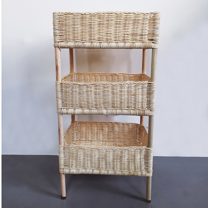 Multi-Tier Woven Storage Rack Kalsten 1787892970