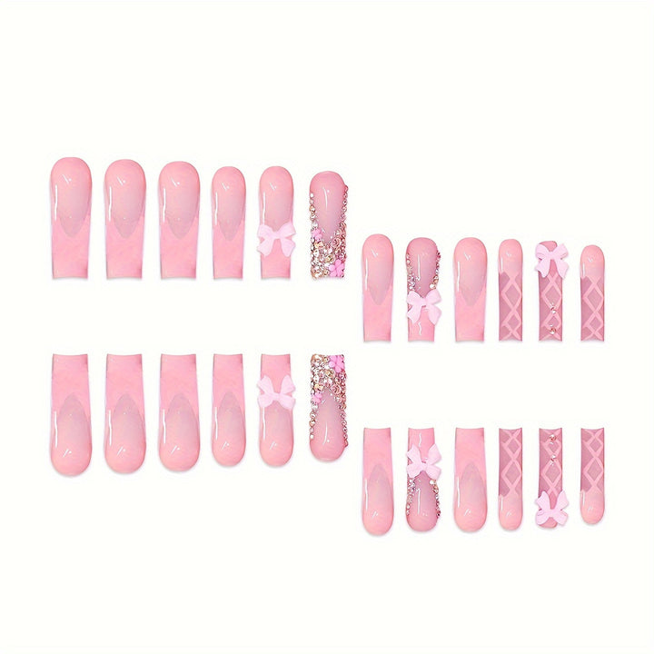 Decorative Press-On Nail Set Kalsten