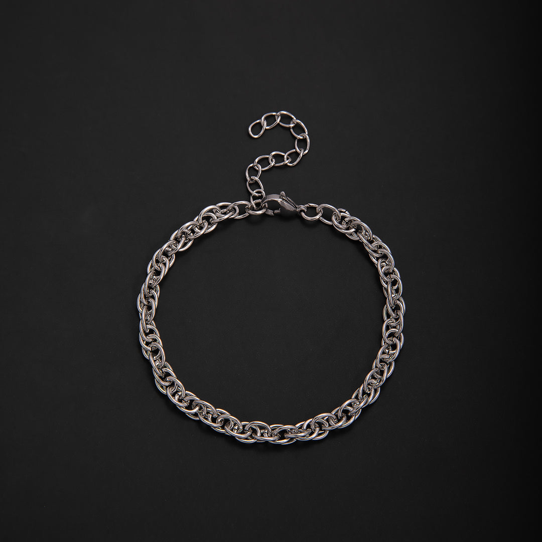 Textured Chain Link Bracelet Kalsten