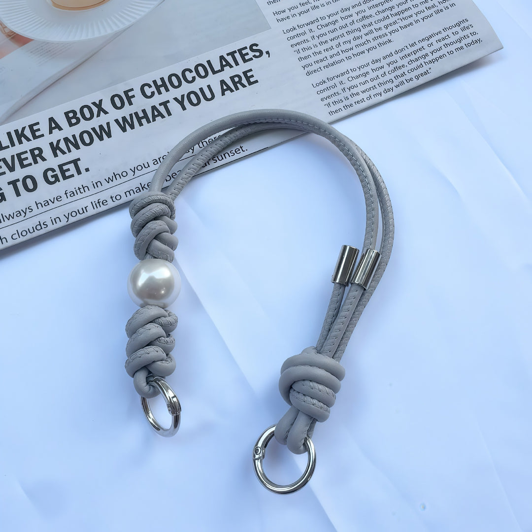 Elegant Braided Keyring Strap Kalsten