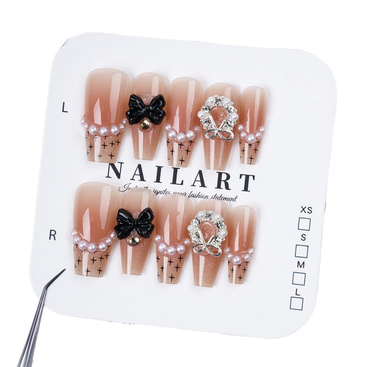 Artistic Press-On Nail Decoration Set Kalsten