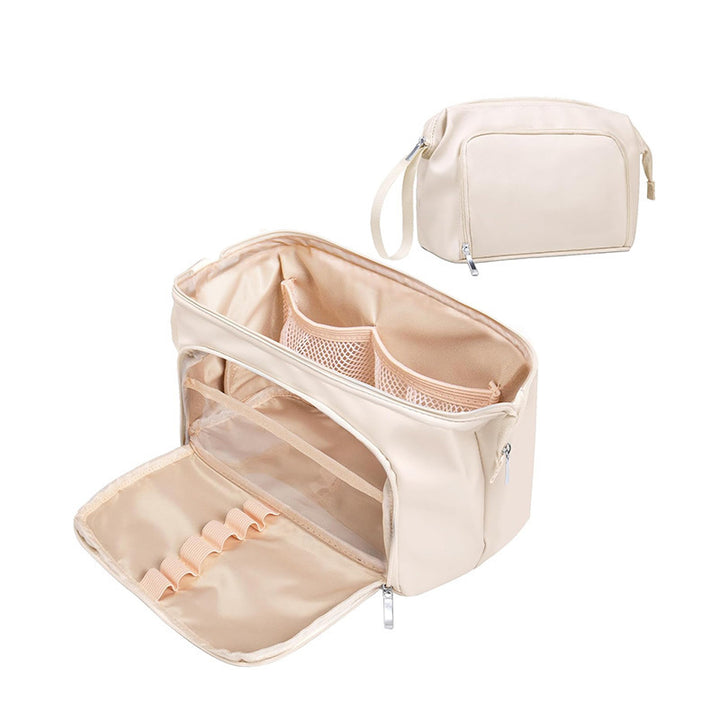 Cosmetic Organizer Bag with Adjustable Interior Compartment Kalsten