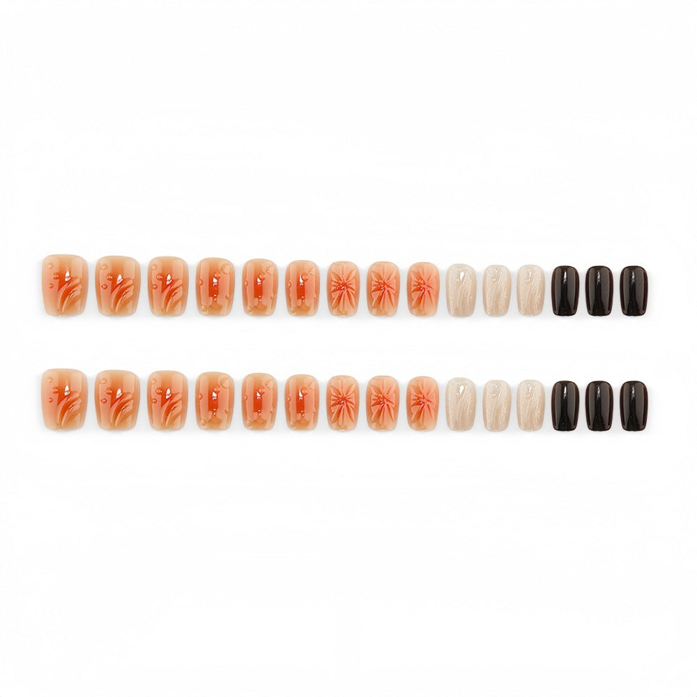 Elegant artificial nails in Boho style Kalsten