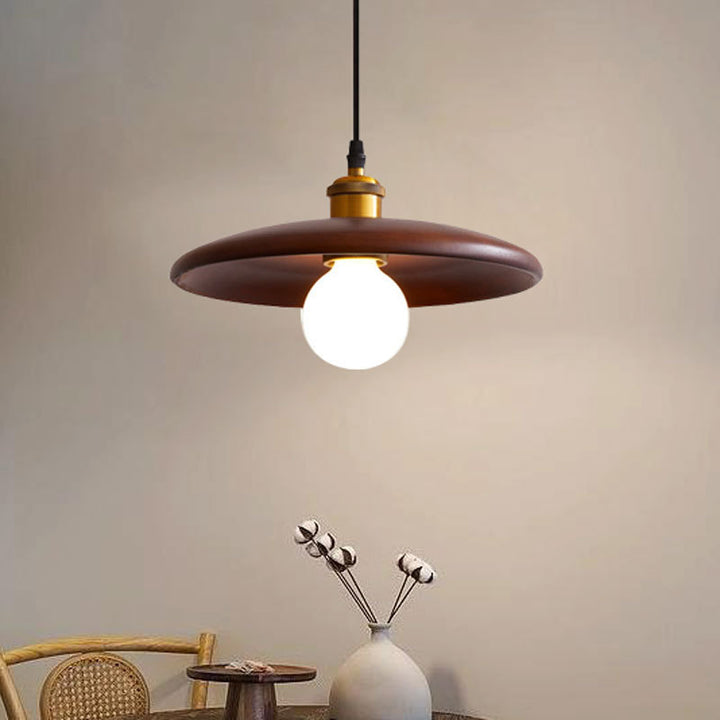Modern Wooden Pendant Light