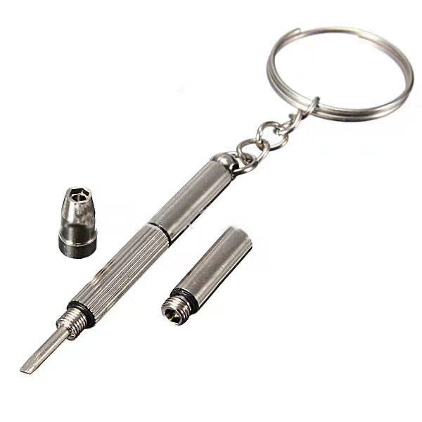 Multi-Functional Eyewear Repair Tool Keychain Kalsten
