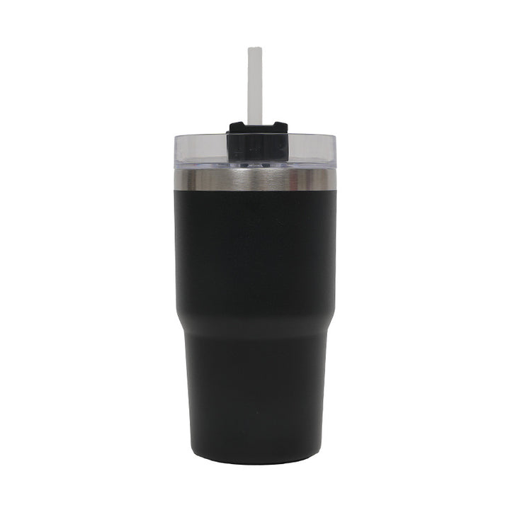 Women's Thermo Drinking Cup with Ergonomic Handle and Practical Straw Kalsten