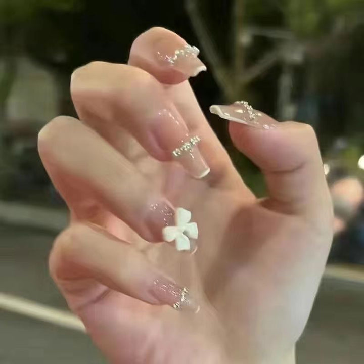 Artificial nails with Romantic Heart Design Kalsten