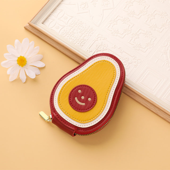 Fun Fruit-Themed Zippered Coin Purse Kalsten