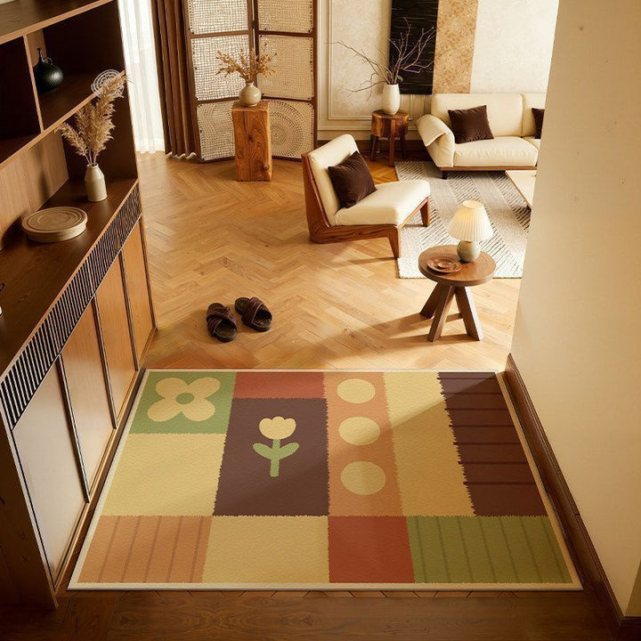 Artistic Patchwork Area Mat