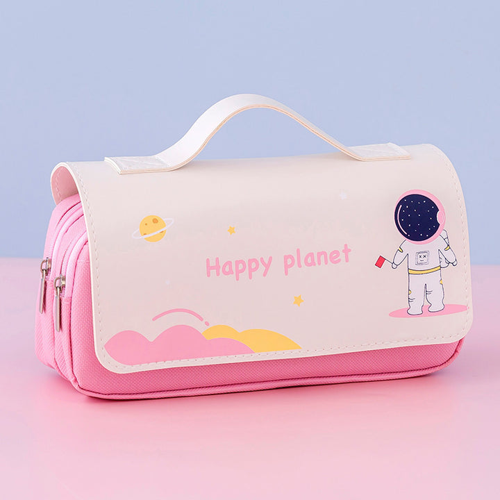 Stylish Astronaut-themed Pencil Case Kalsten