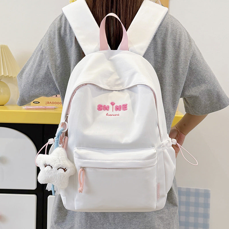 Playful Graphic Print Backpack Kalsten