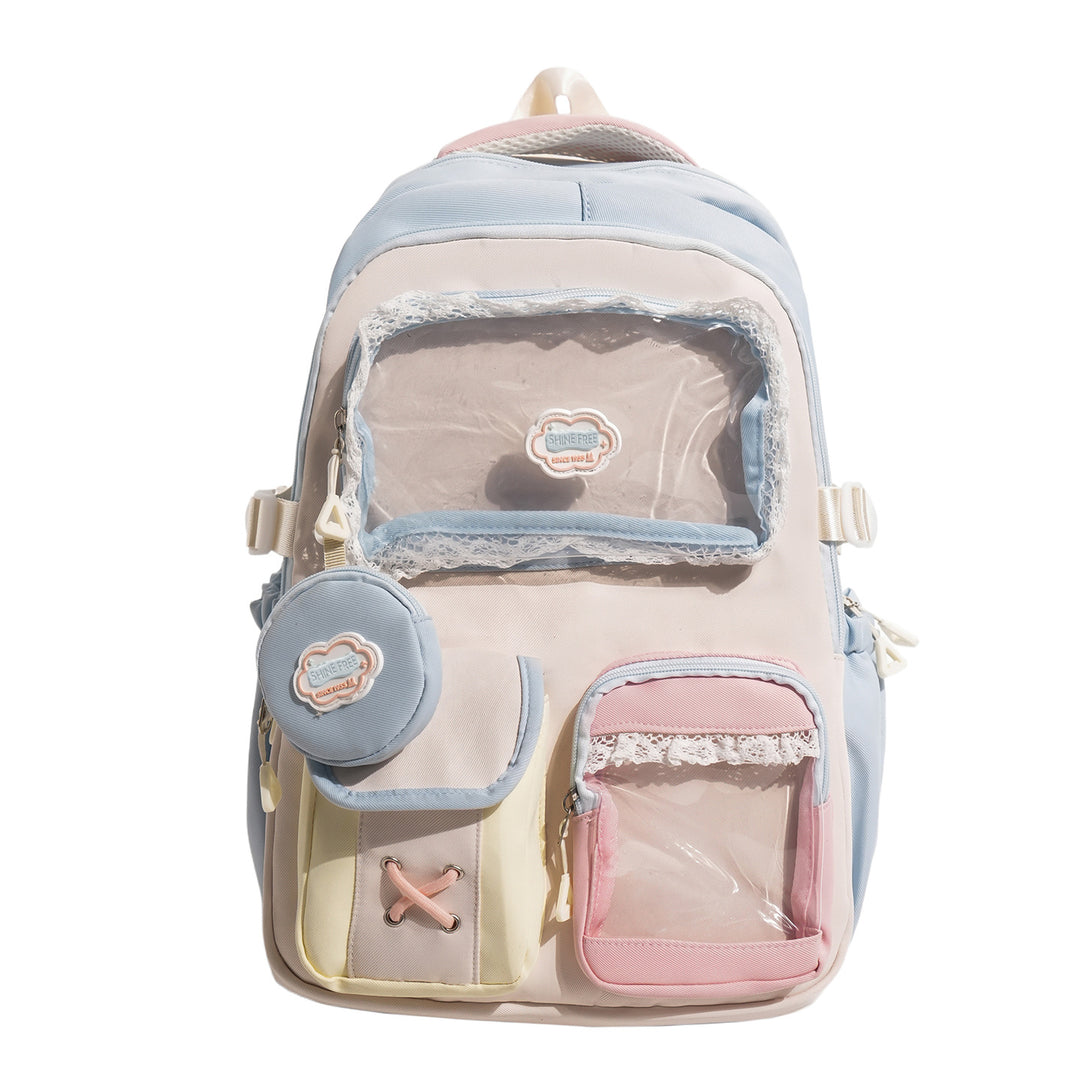 Cute Decorative Multi-Pocket Backpack Kalsten