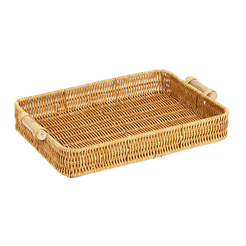 Rectangular Woven Storage Basket Kalsten