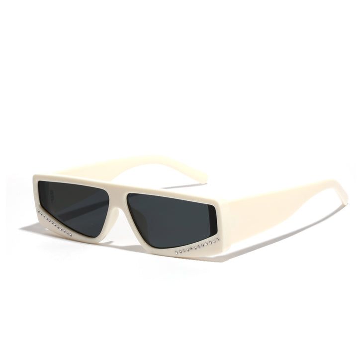 Women's oversized sunglasses with futuristic shape and stylish embellishments Kalsten