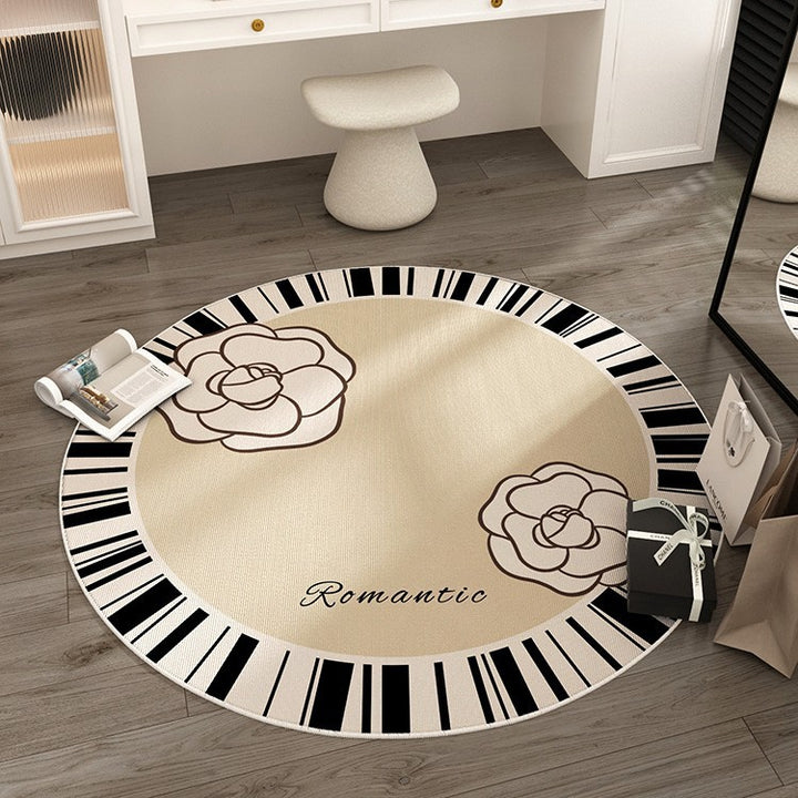 Round Decorative Area Rug