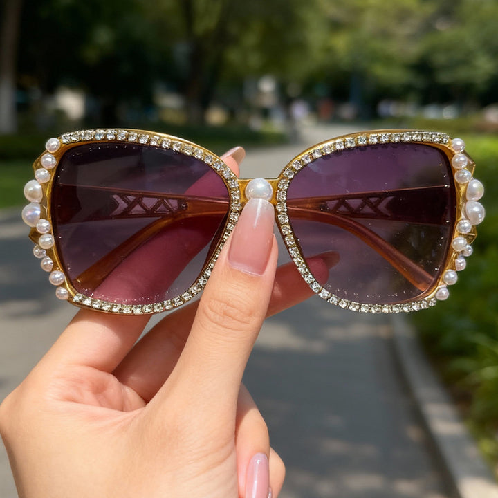 Ornate Cat-Eye Sunglasses Kalsten